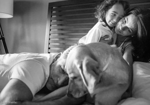 Ensaios de Uns dias com a Família Laub