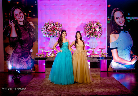 15 anos de Rafaella e Gabrielly
