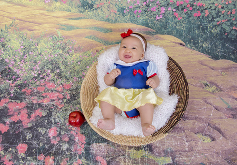 Cenários de Cenários Bebês 1 - 3 meses (Meninas)