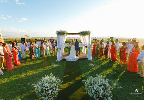 Casamentos de Destination Wedding em Jericoacoara | Casamento de Zazá e Joca
