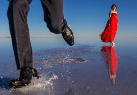 E - Session de Adventure Wedding - Salting Uyuni - Maki & Naoya