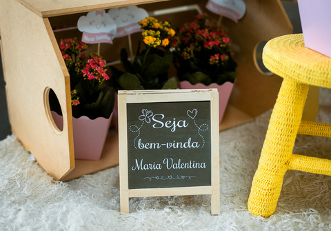 Infantil de Chá de bebê da Maria Valentina