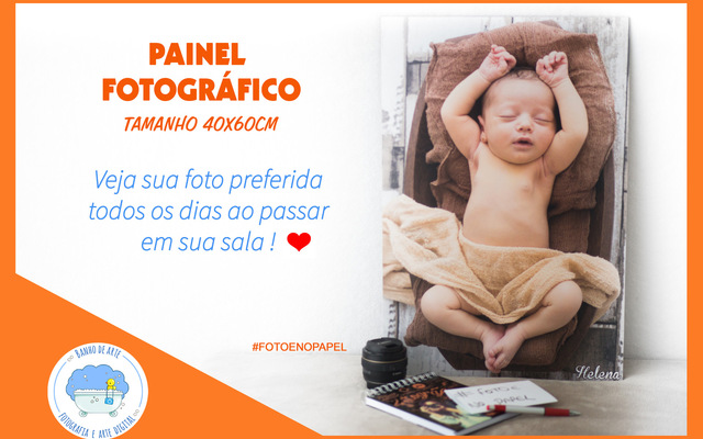 Foto é no Papel