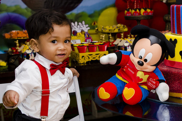 INFANTIL de Artur na Casa do Mickey