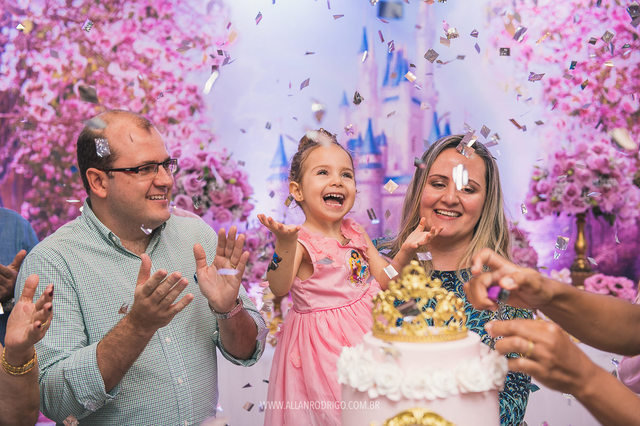 ANIVERSÁRIO INFANTIL de Aniversário da princesa Cecília