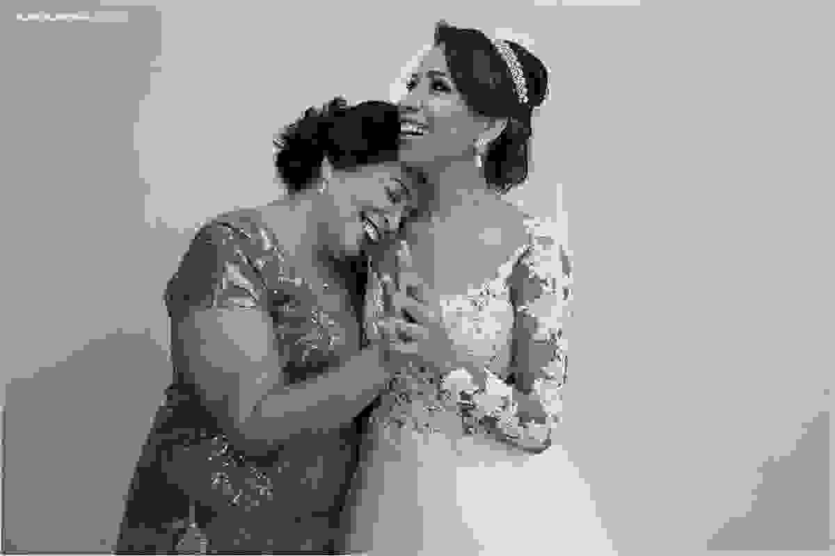 fotos da noiva com a mãe