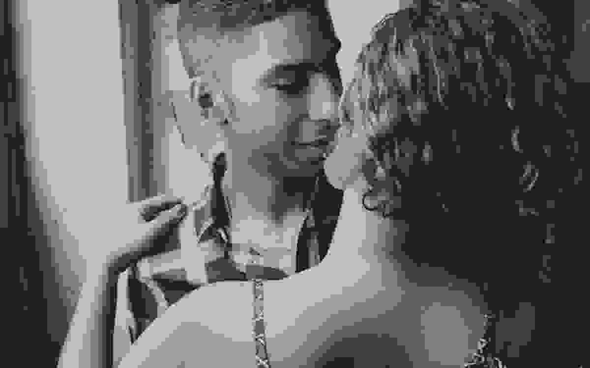 ensaio de casal em fotografia preto e branco