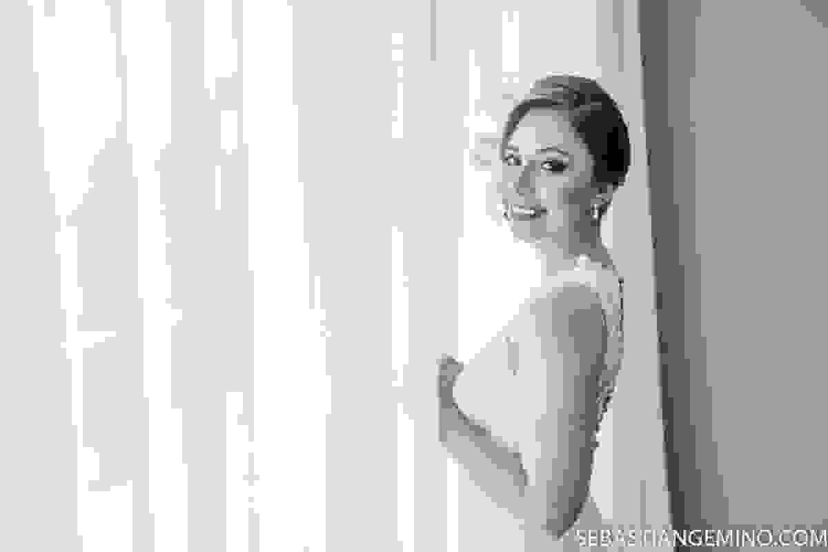 Noiva em fotos casamento Niterói, RJ. Hotel mercure orizonte.