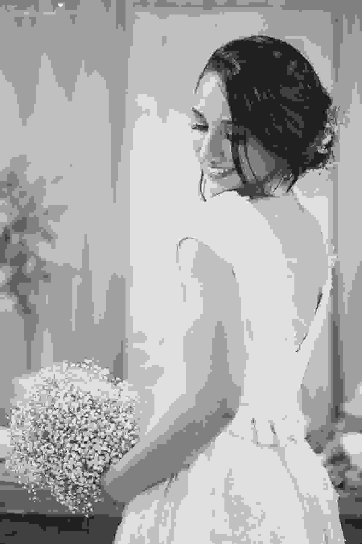 casamento em cobilândia, no cerimonial Aconchego, festa de dia, casamento de dia, decoração linda do casamento, noiva de vestido curto, maquiagem e cabelo da noiva Larrissa Rodrigues