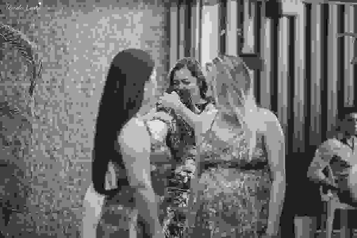 casamento em cobilândia, no cerimonial Aconchego, festa de dia, casamento de dia, decoração linda do casamento, noiva de vestido curto, maquiagem e cabelo da noiva Larrissa Rodrigues