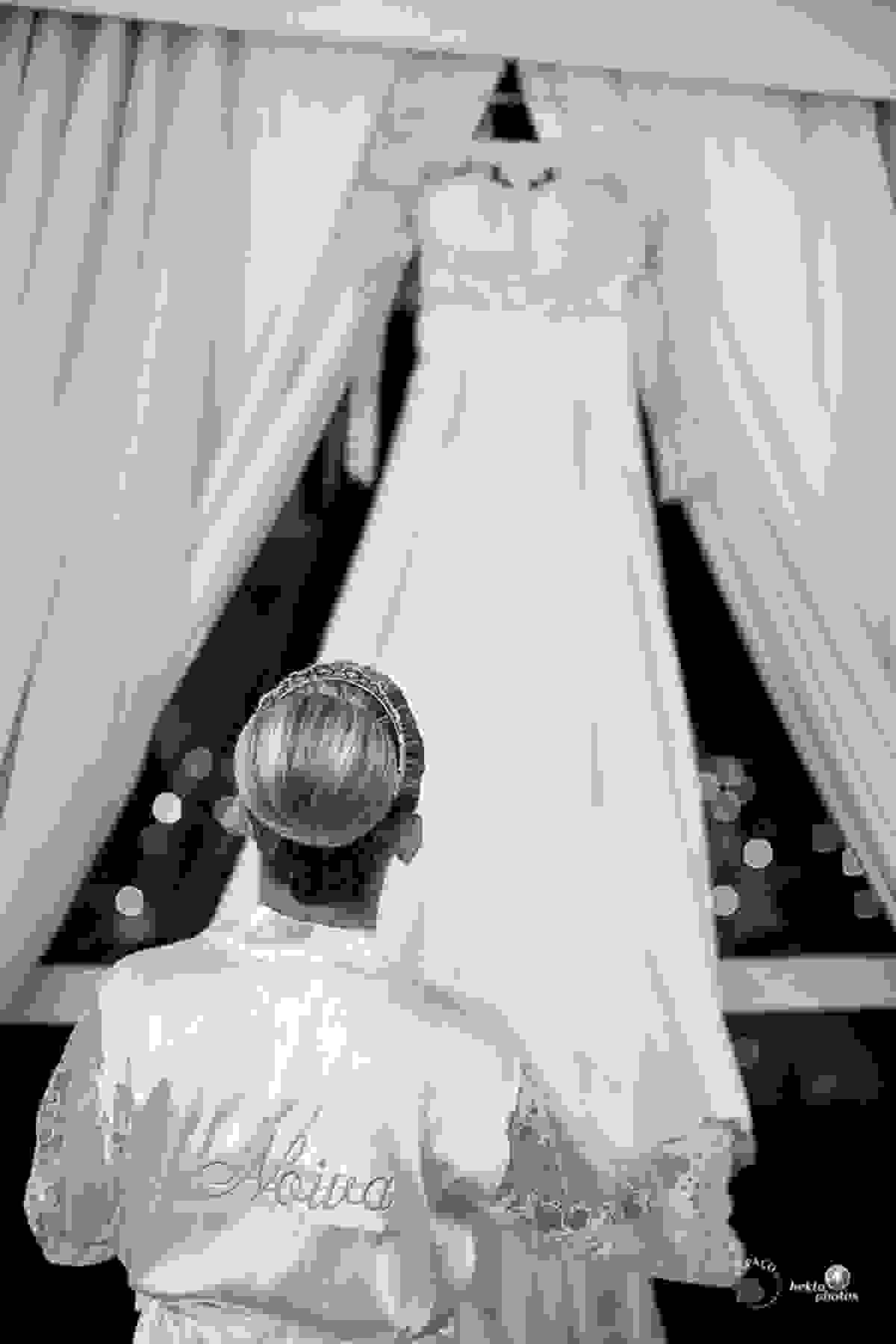 Vestido clássico - Fernando Peixoto - roupão da noiva