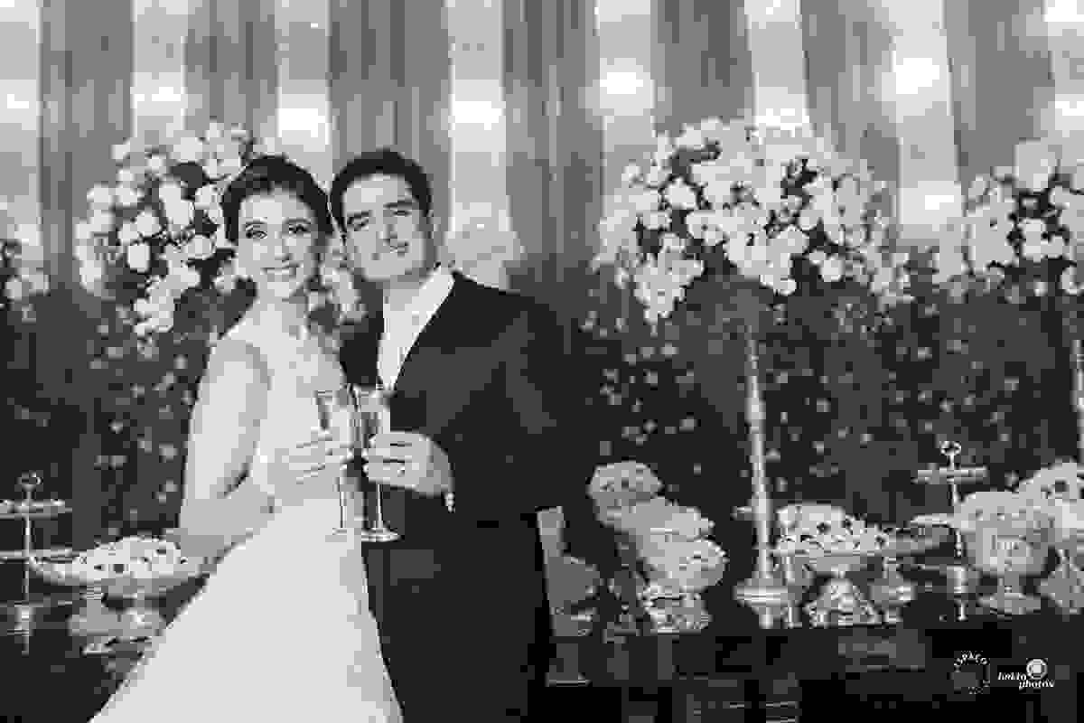 Um brinde a este casal lindo