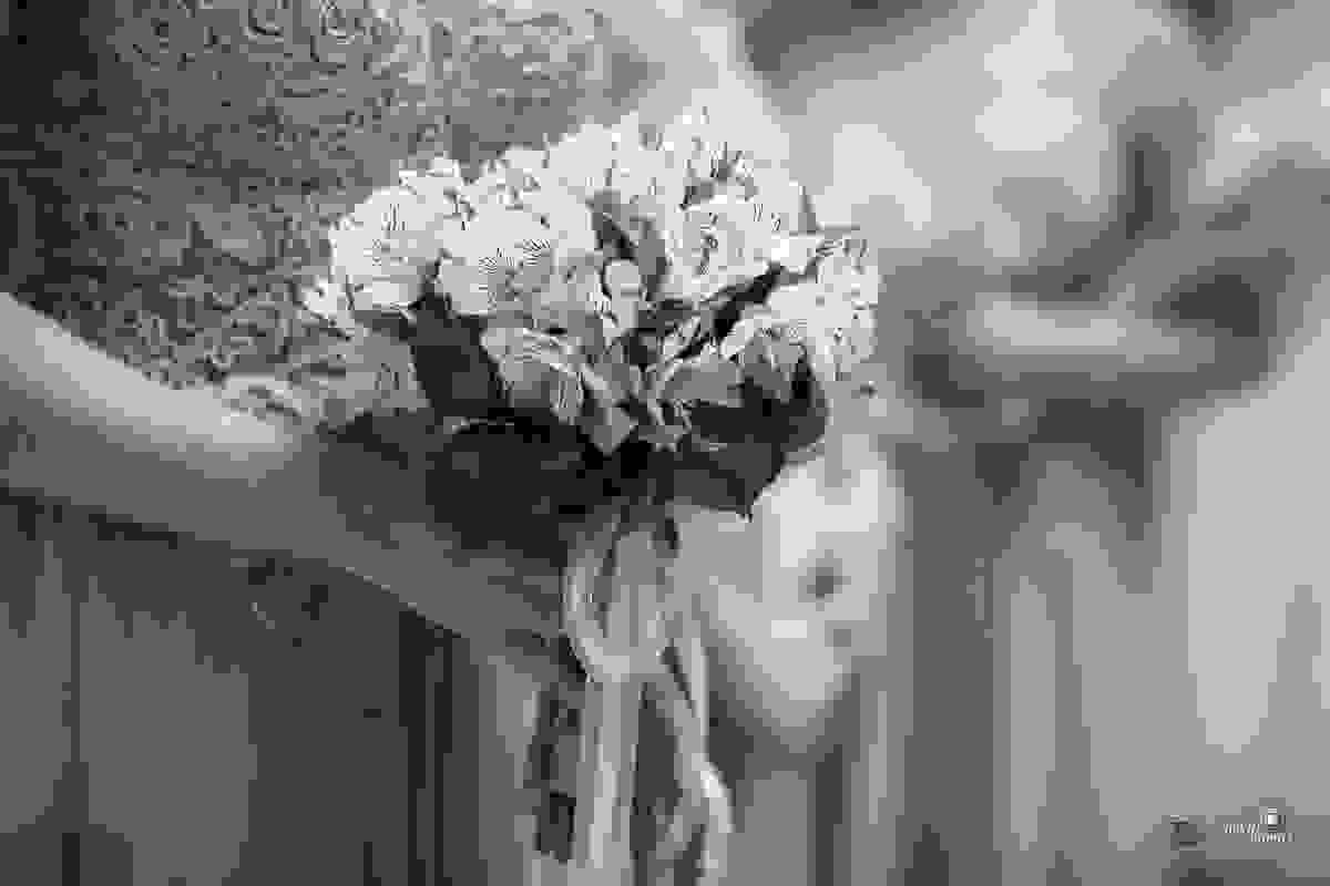 Detalhe do Buquê das damas de honra