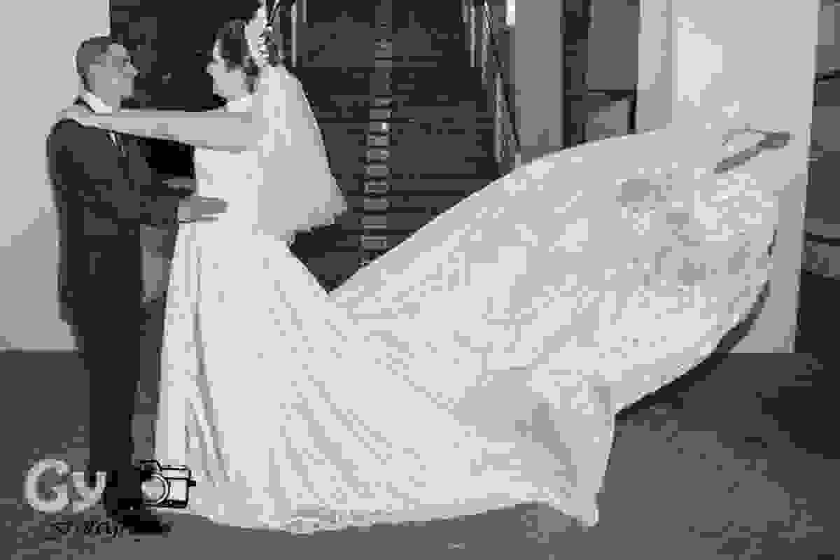 detalhe para essa calda de vestido..
