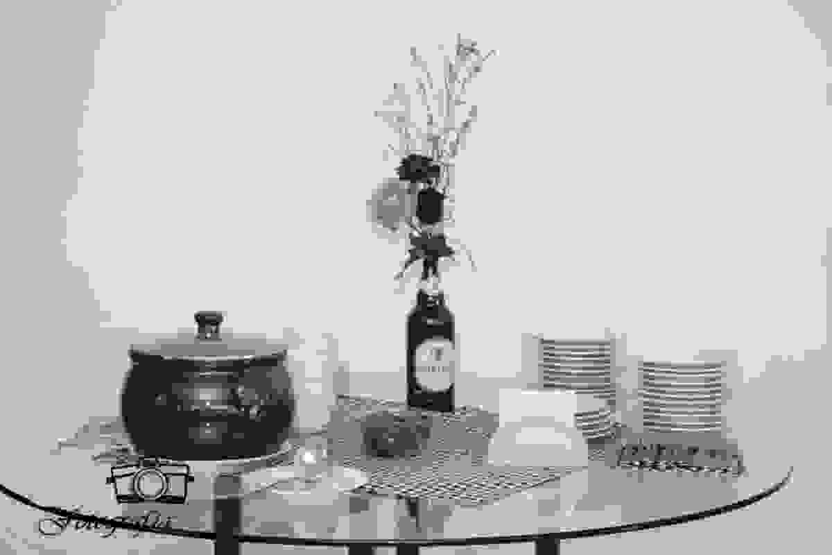 comidas do chá de cozinha