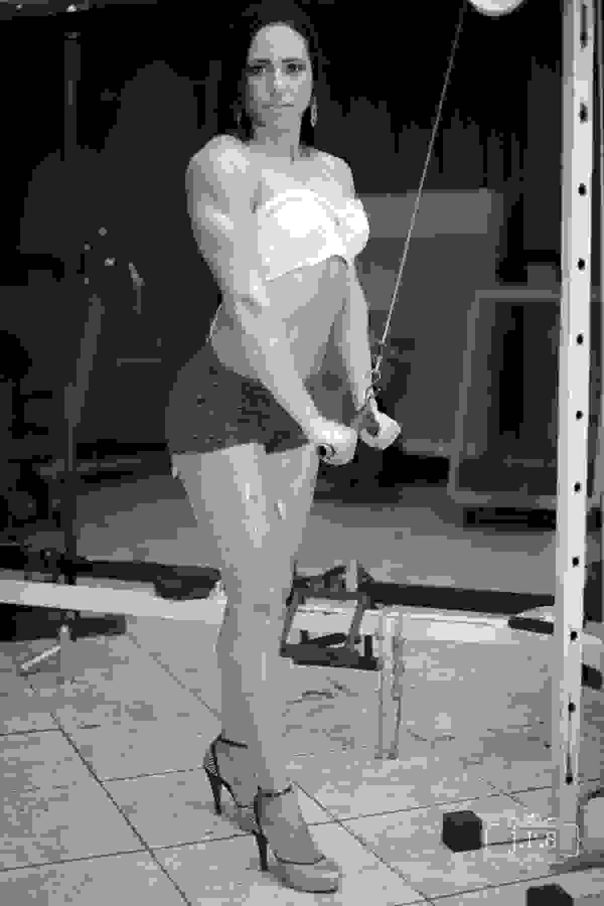 Ensaio Fitness e BodyBuilder com Miriam Ferreira Wal. Fotos produzidas por Junior Santos em Bom Sucesso, MG