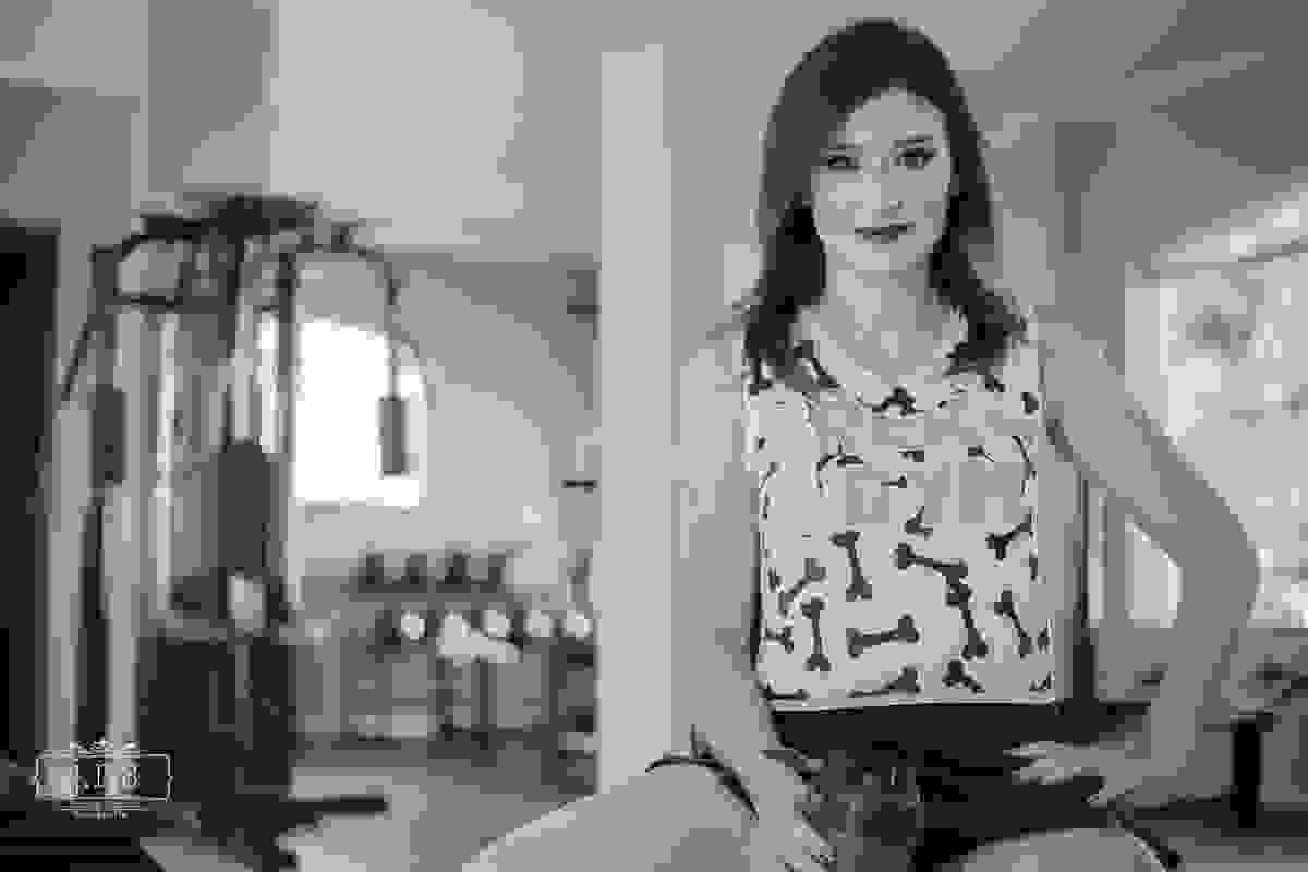 Ensaio fitness com a modelo Amanda Leão, produzido pelo fotógrafo Junior Santos em Bom Sucesso MG