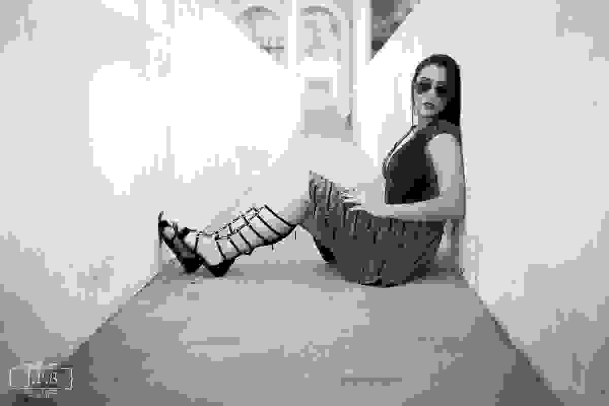 Ensaio Fotográfico Rafaella Viana Barcelos, produzido por Junior Santos de Lavras - MG ponte