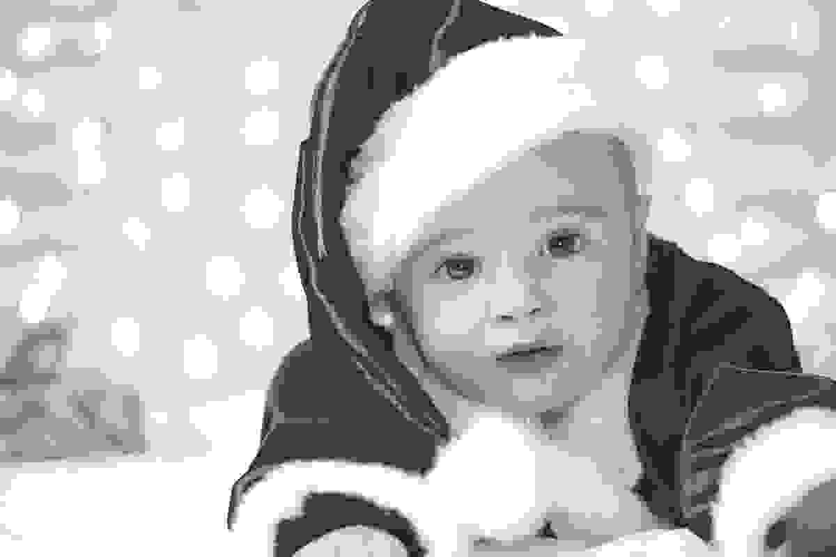 Especial Natal Infantil, em ensaio fotográfico.