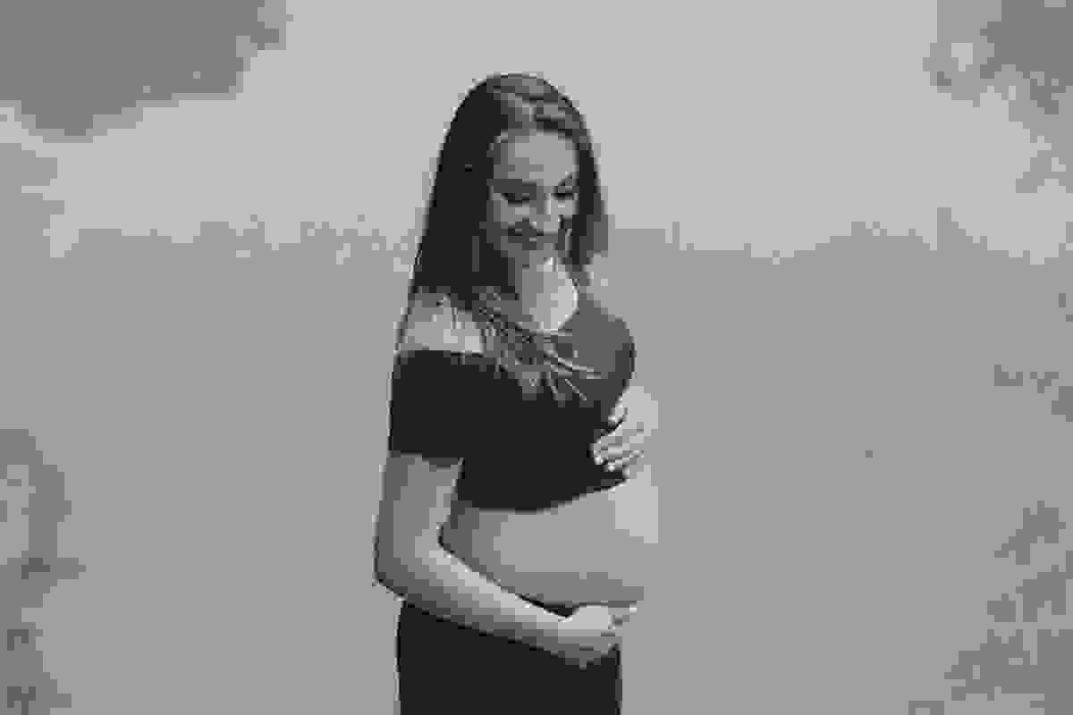 Nati exibindo sua barriga linda de gestante