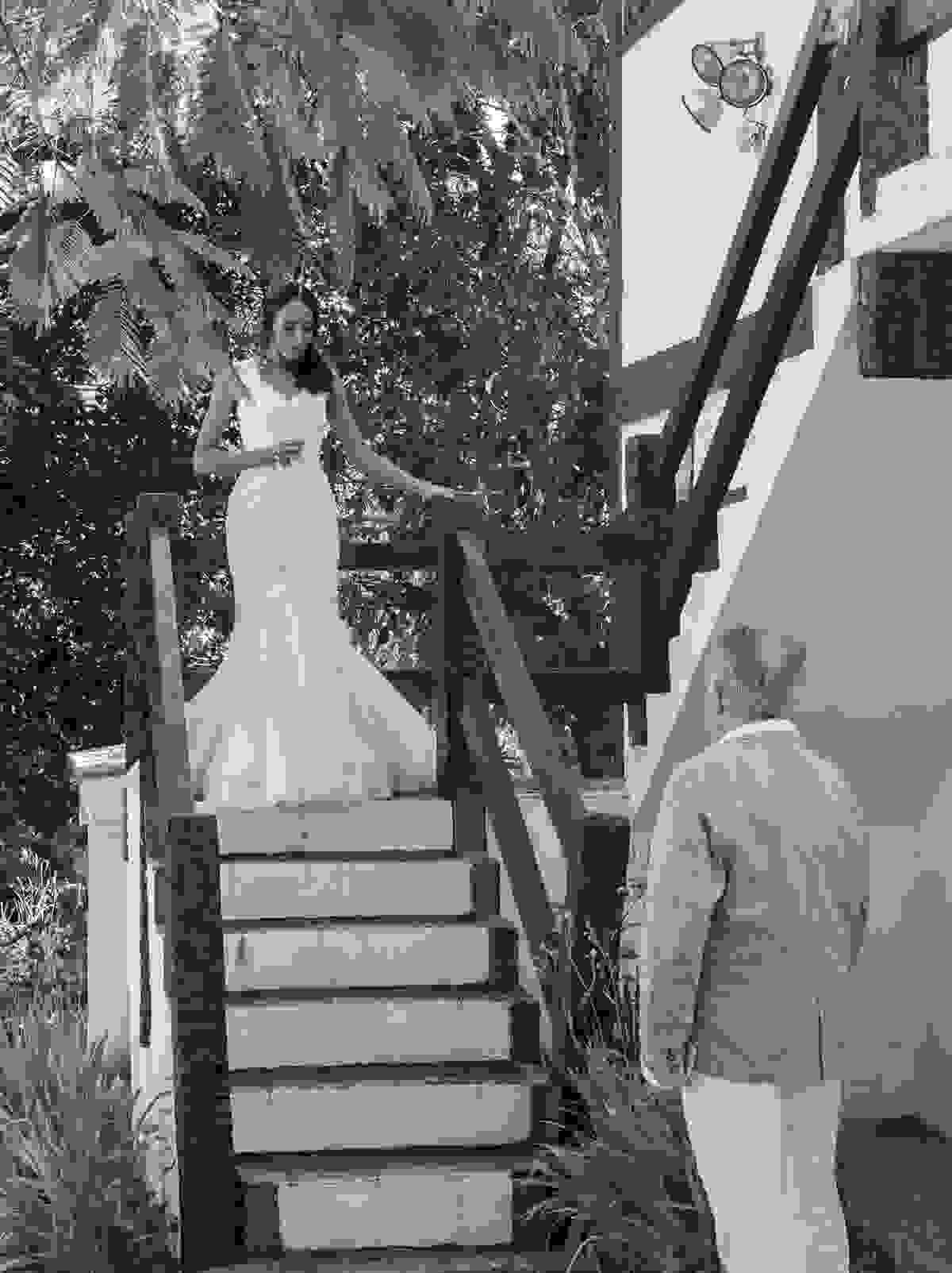 Casamento ao Ar Livre em Rio das Ostras - RJ - Noiva e seu pai
