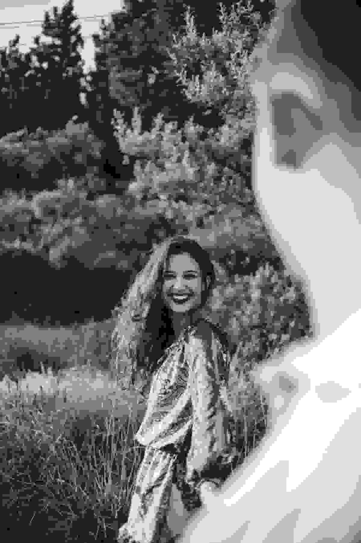 caminhando com ela