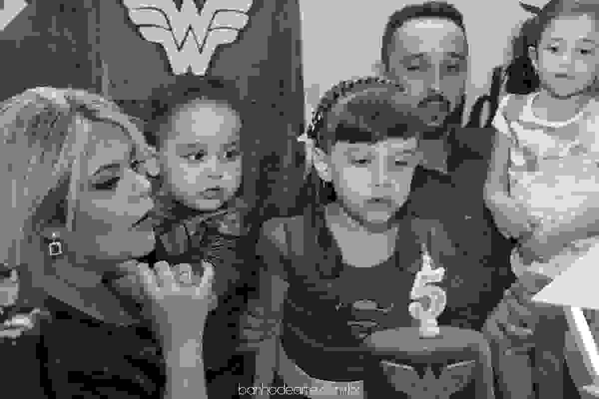 Aniversário tema Super Homem e Mulher Maravilha | Isadora e Lorenzo