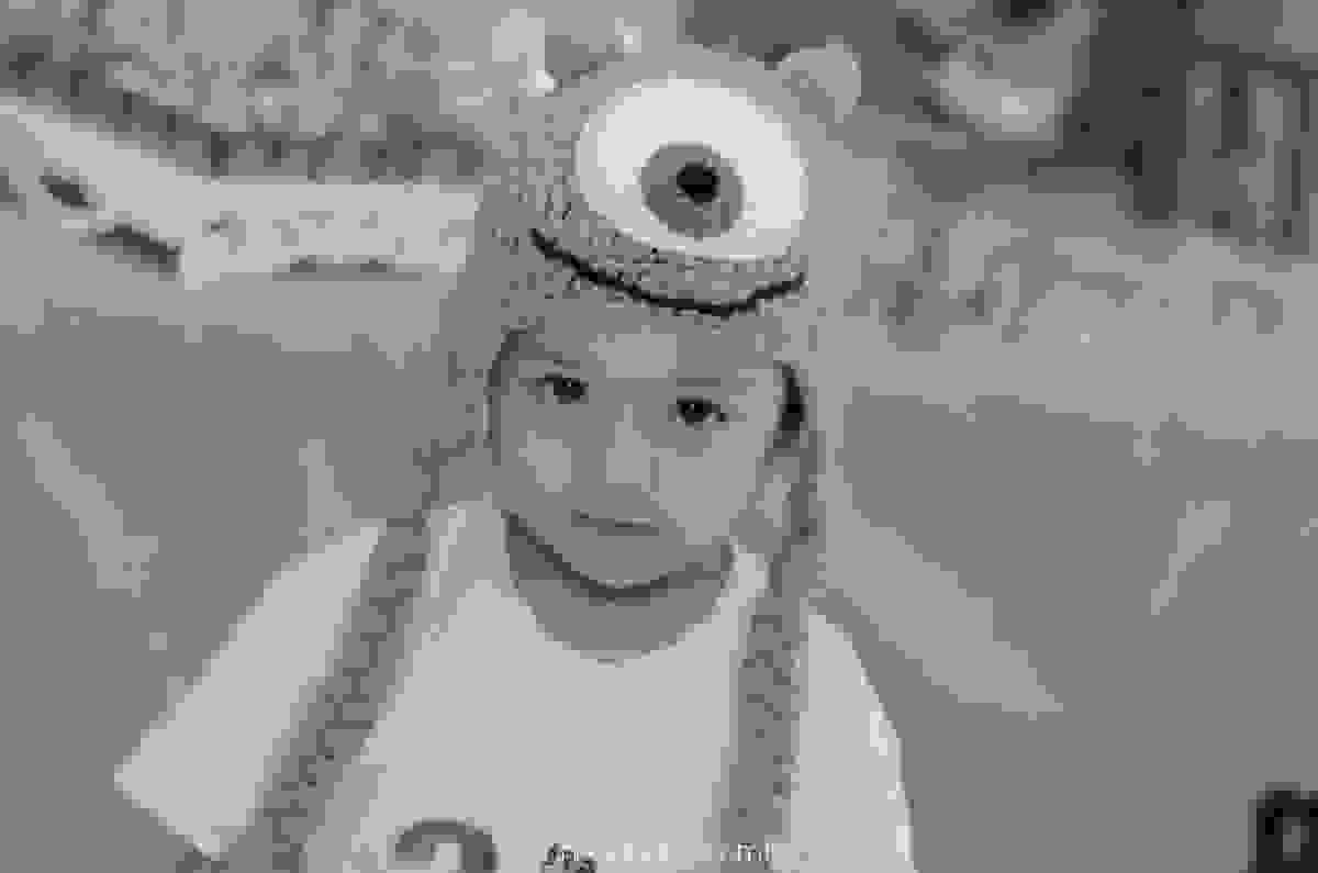 Tema Monstros S.A | Yuri Kenzo 3 anos fotografado por Banho de Arte
