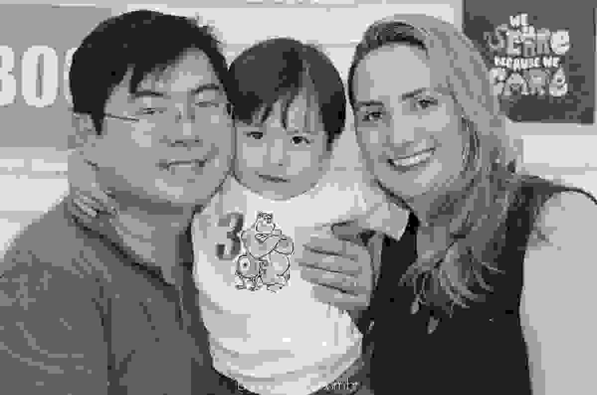 Tema Monstros S.A | Yuri Kenzo 3 anos fotografado por Banho de Arte