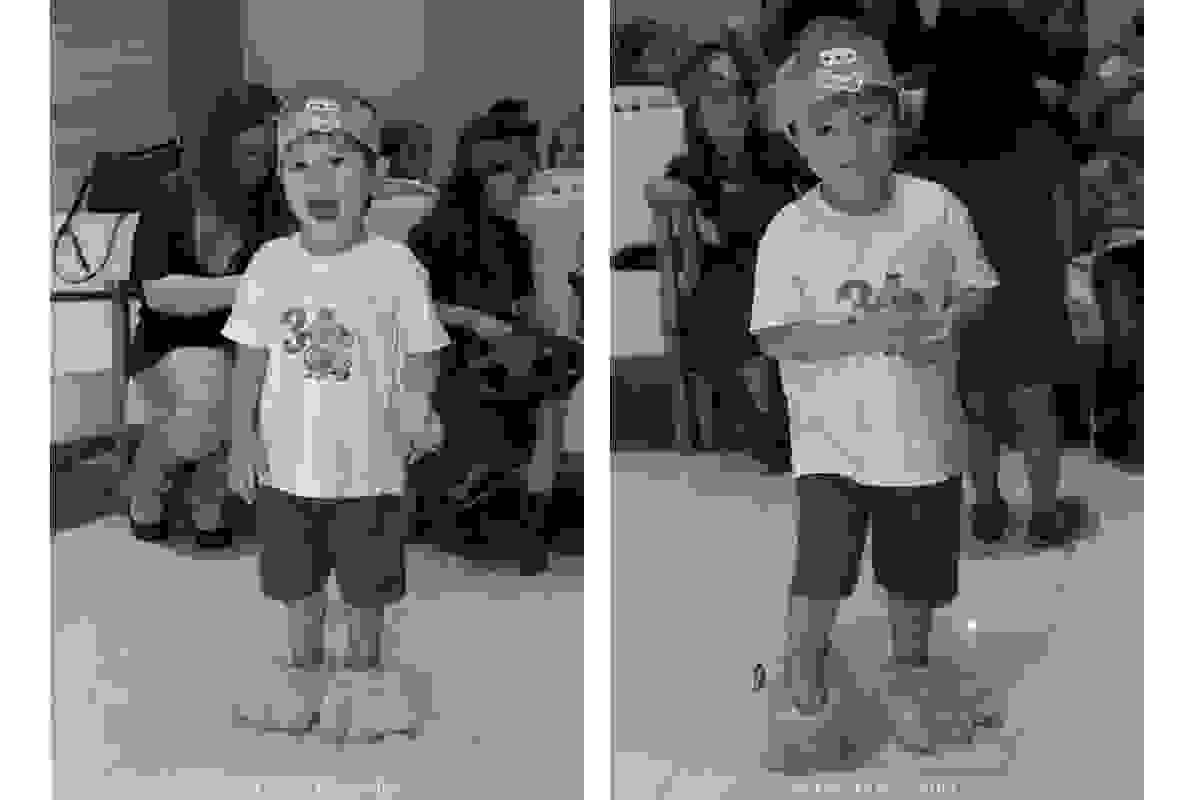 Tema Monstros S.A | Yuri Kenzo 3 anos fotografado por Banho de Arte
