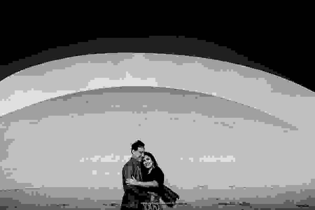 Museu nacional de Brasilia, previa romántica, fotografia de casamento
