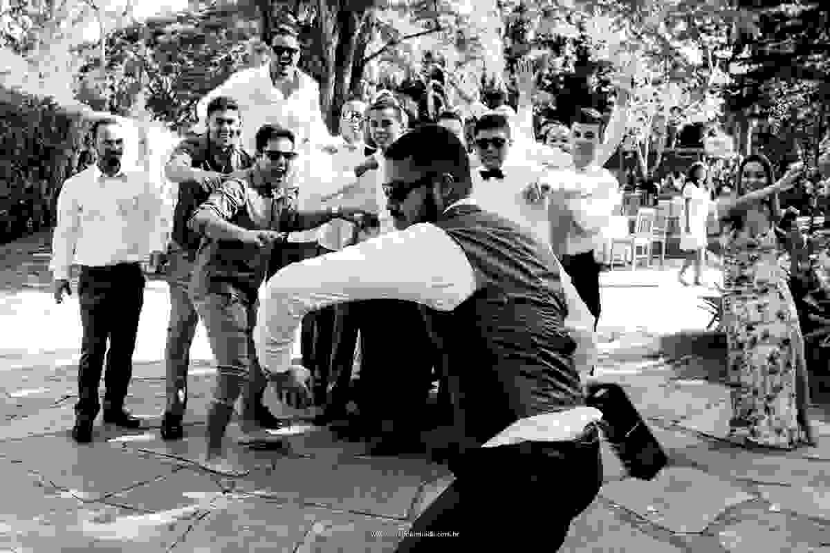 Fotografia de momento, noivo
