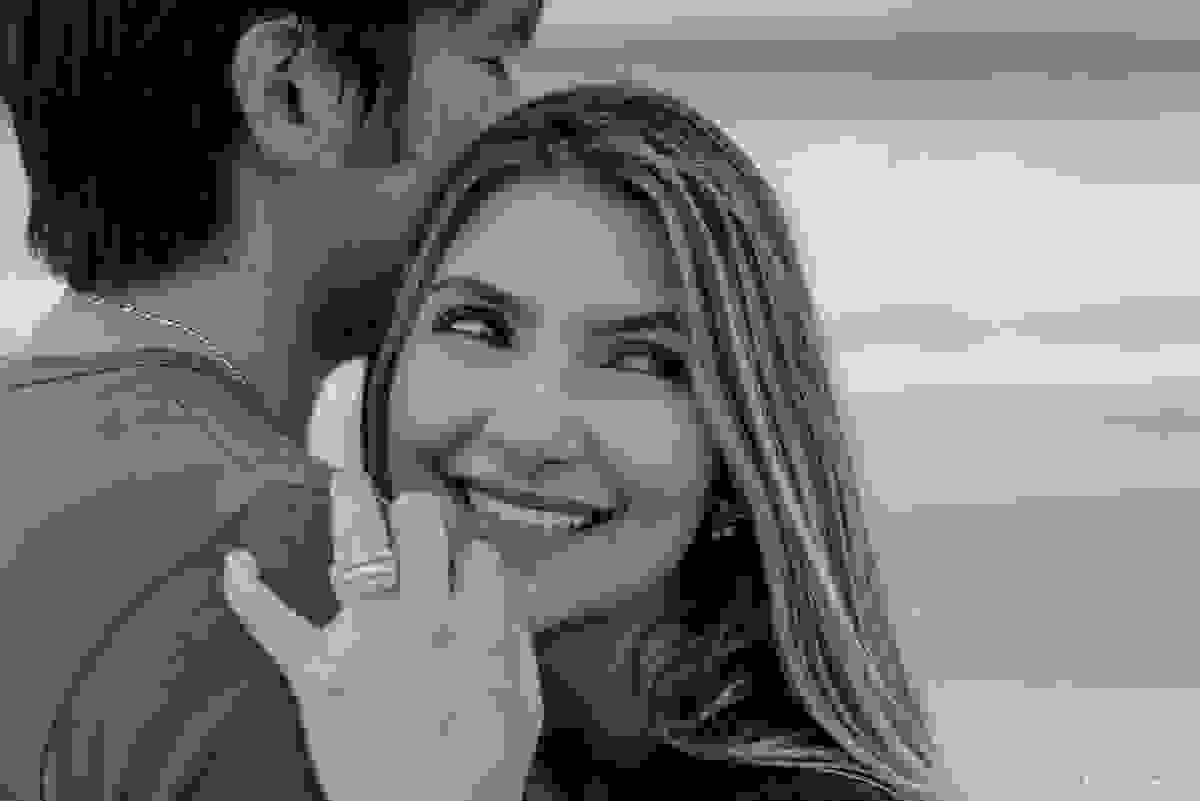 noiva Fernanda sorridente