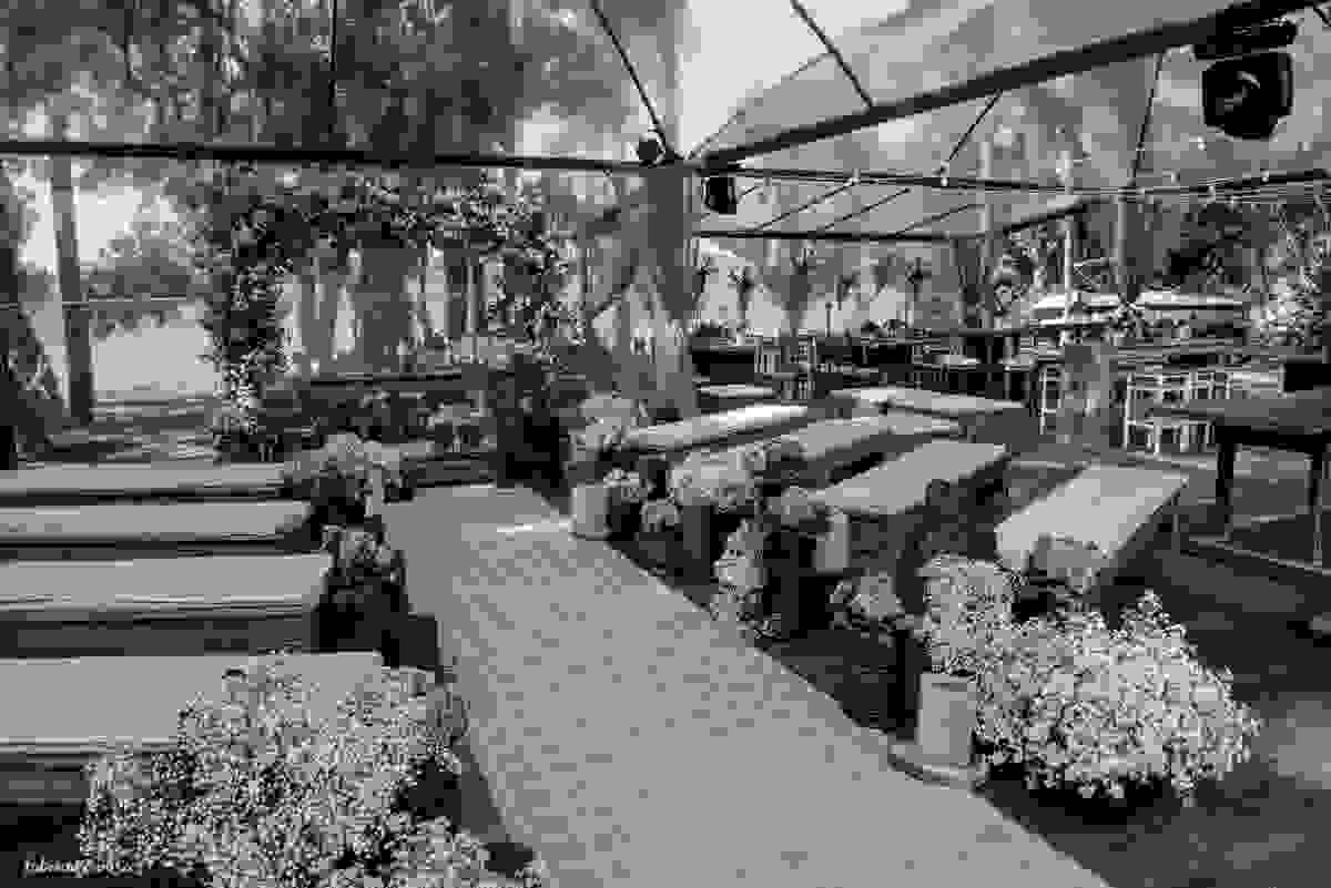 decoração casamento de dia em casa lagoa da conceição florianópolis - Tropical Eventos Itajai produção Guta Santos Conceito G