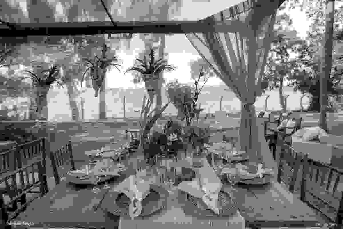 decoração casamento de dia em casa lagoa da conceição florianópolis - detalhe da mesa porta-guardanapo Tropical Eventos Itajai