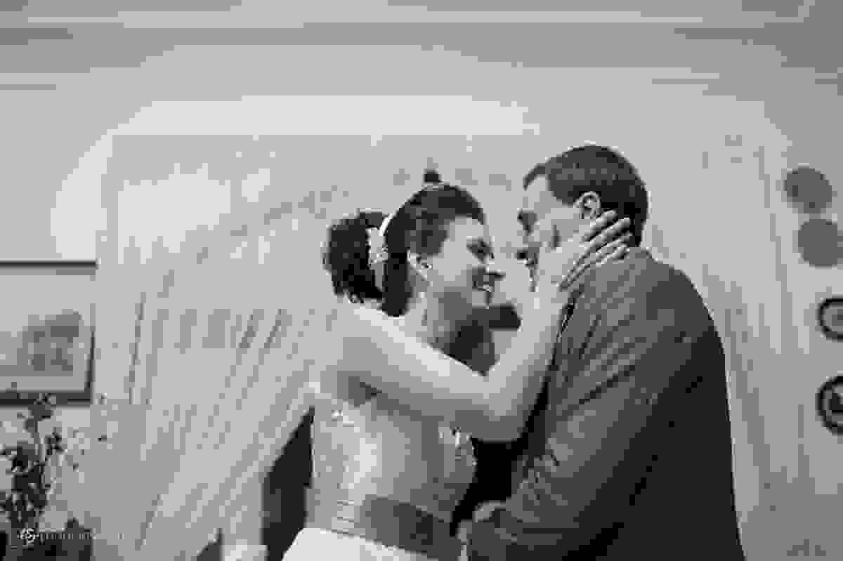 o primeiro beijo de casados