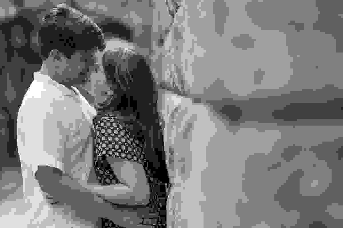 beijo na parede