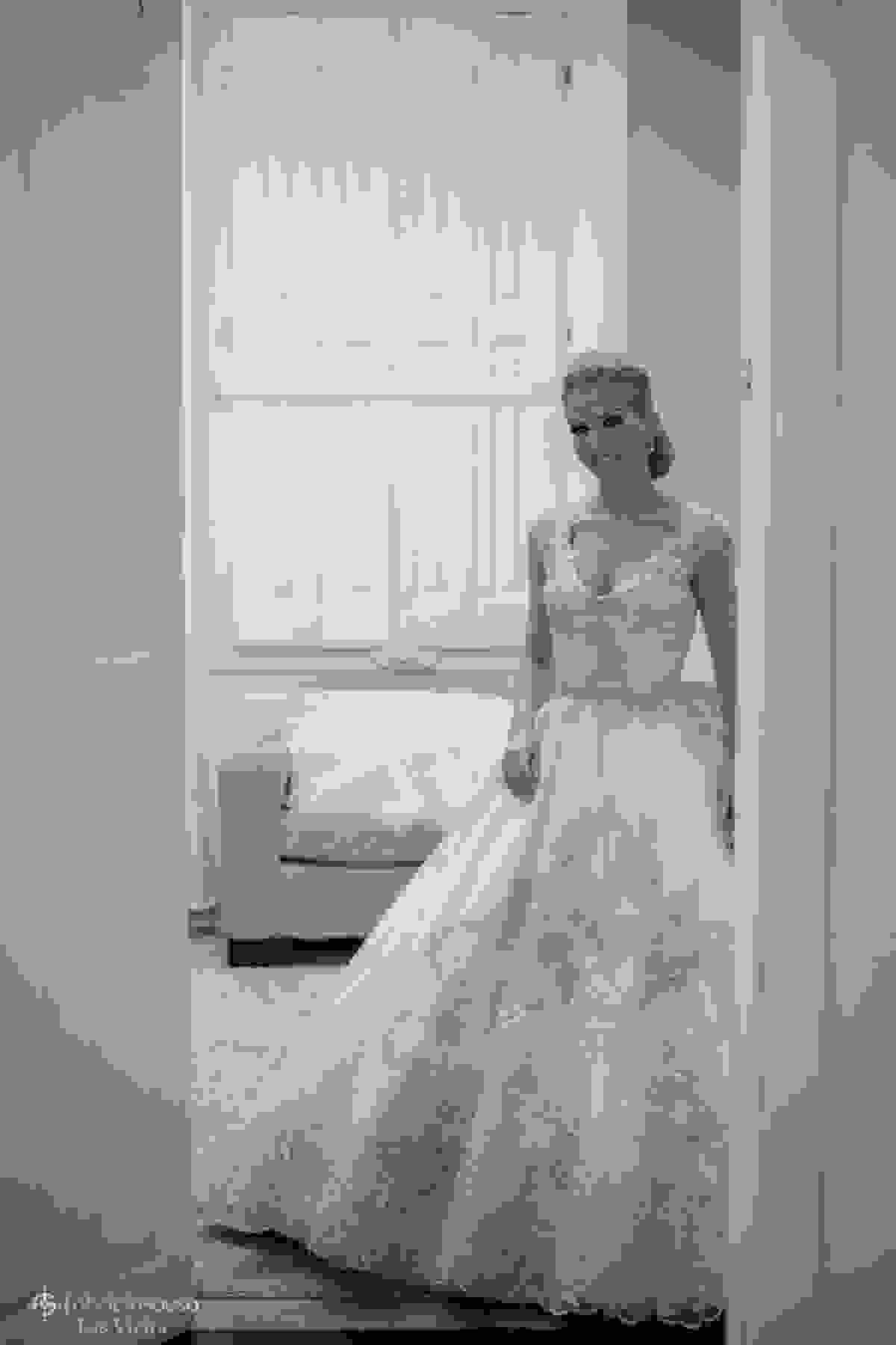 retrato da noiva no making of