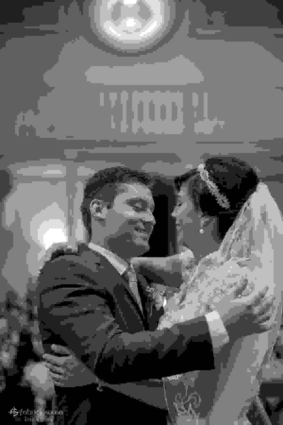 o primeiro beijo de casados