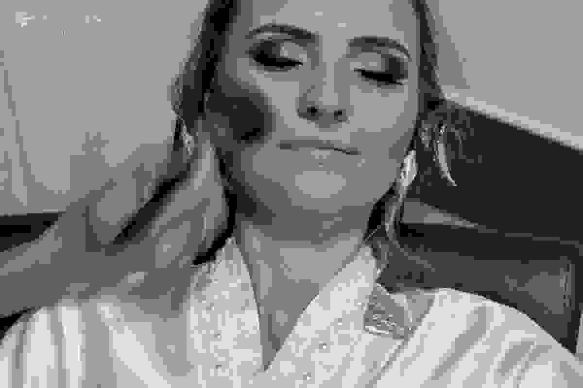 noiva sendo maquiada em São João Batista