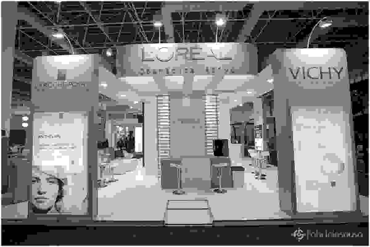 stand da L'oréal cosmética ativa