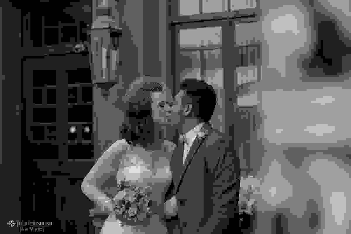 o primeiro beijo do casal