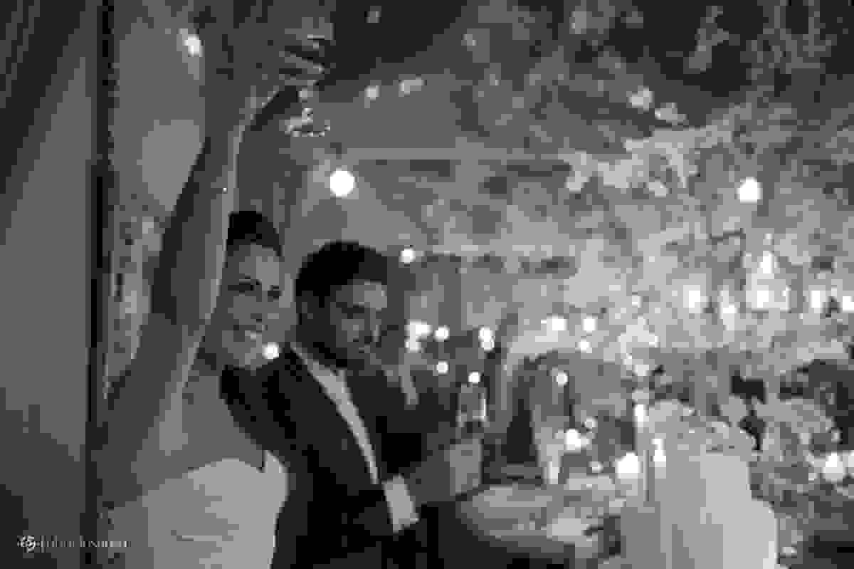 o brinde do casal com os convidados